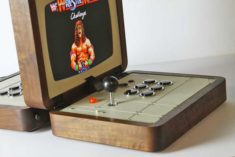Illustration for article titled Inspired by Battleship, This Head-to-Head Portable Arcade Is a Work of Art